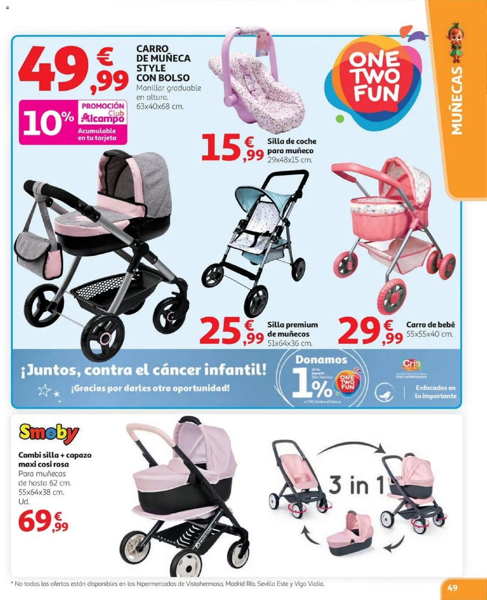 Alcampo - Juguetes HG Cat │ válido desde el 03.11.2025 | Página: 49 | Productos: Bolso, Muñeca, Combi, Silla