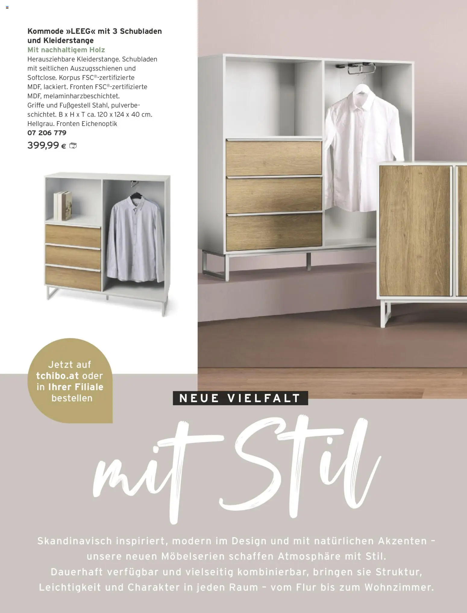 Tchibo Eduscho - Katalog Dezember 2025 gültig ab 01.12.2025 | Seite: 128 | Produkte: Kommode