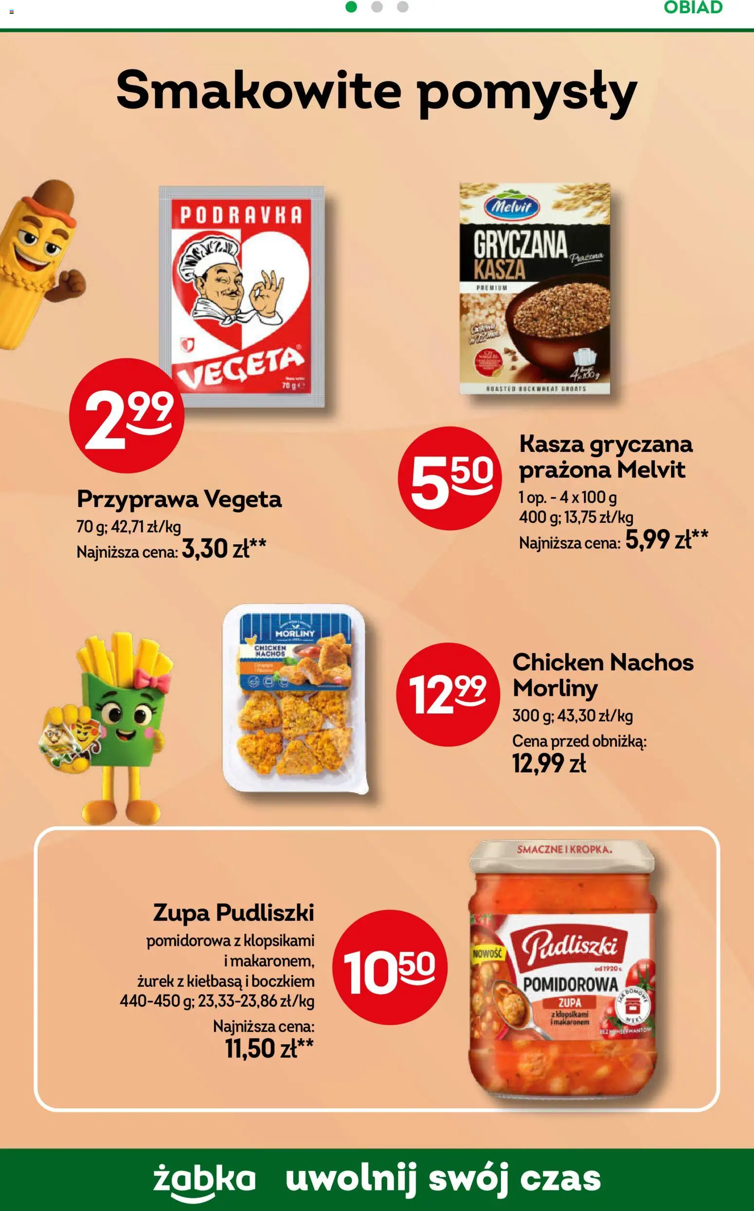 Żabka Gazetka - Codzienne produkty od 19.11.2025 | Strona: 16 | Produkty: Kiełbasa, Nachos, Zurek, Zupa