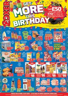 Boxer eSwatini - Weekly Specials │ valid from 24.07.2025 | Page: 1