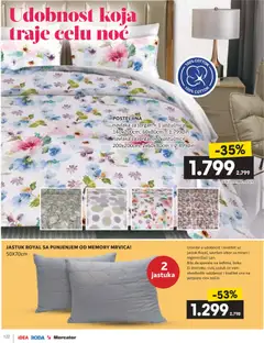 Roda katalog Prolećni magazin - pregled Roda kataloga - važi od 09.04.2026 | Strana: 122 | Proizvode: Jastuk, Jorgan