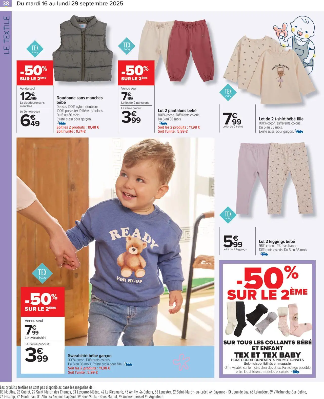  | Page: 40 | Produits: Collants, Coton, Leggings, Doudoune