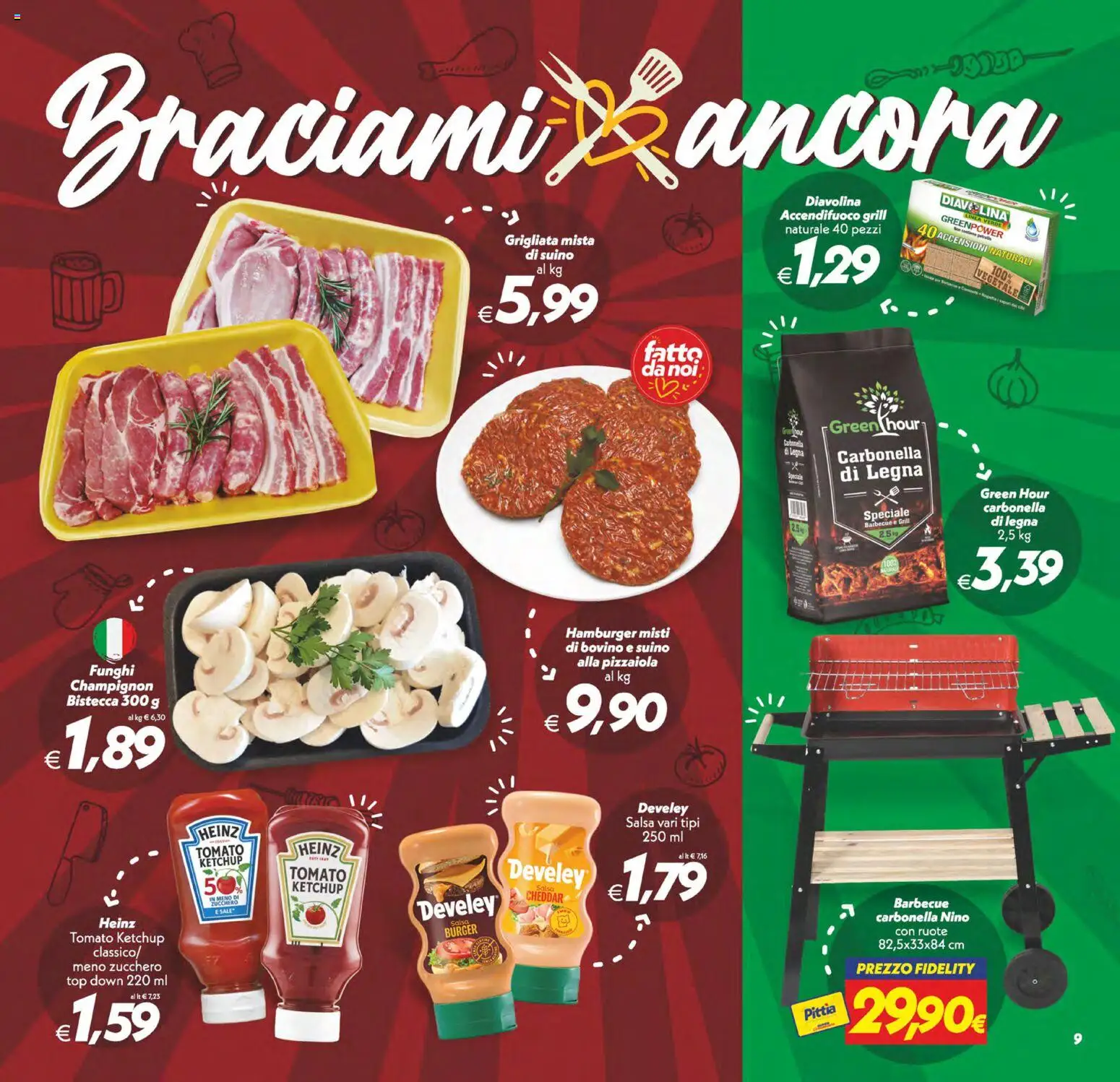 Volantino SuperConveniente del 17.04.2026 | Pagina: 9 | Prodotti: Ketchup, Sale, Zucchero, Top