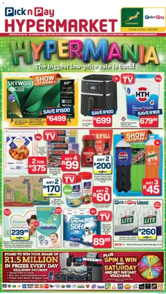 Preview of Pick n Pay specials valid from 18.08.2025