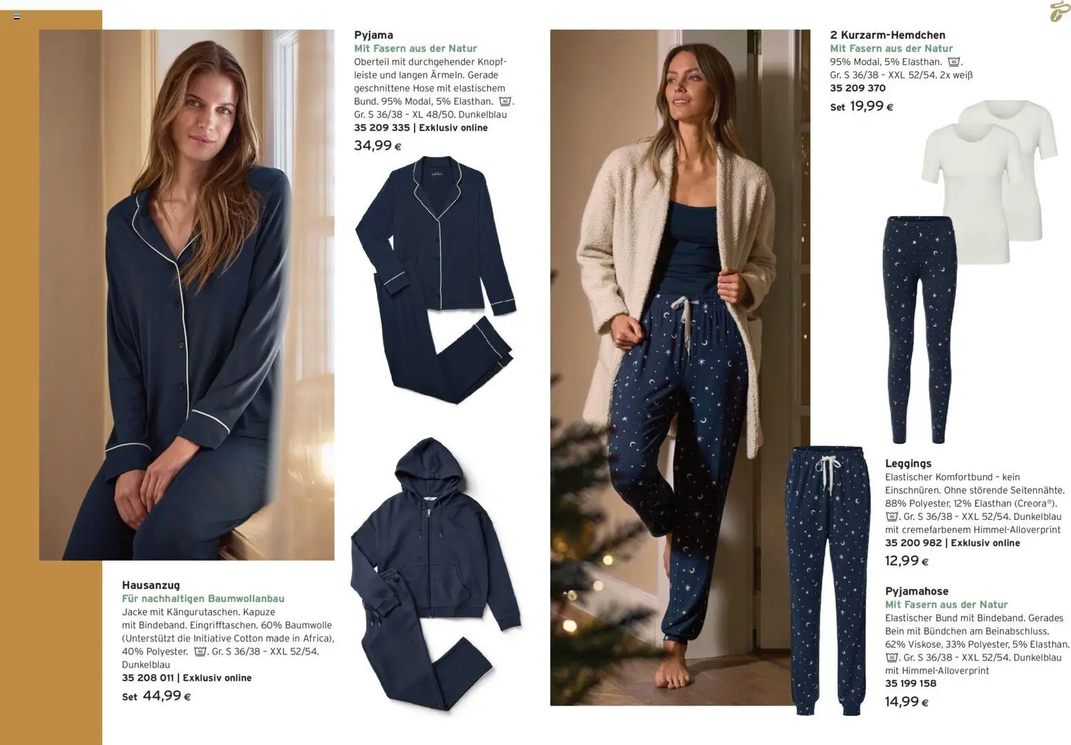 Tchibo Eduscho  Tchibo Magazin gültig ab 12.11.2025 | Seite: 17 | Produkte: Jacke, Hose, Pyjama, Leggings