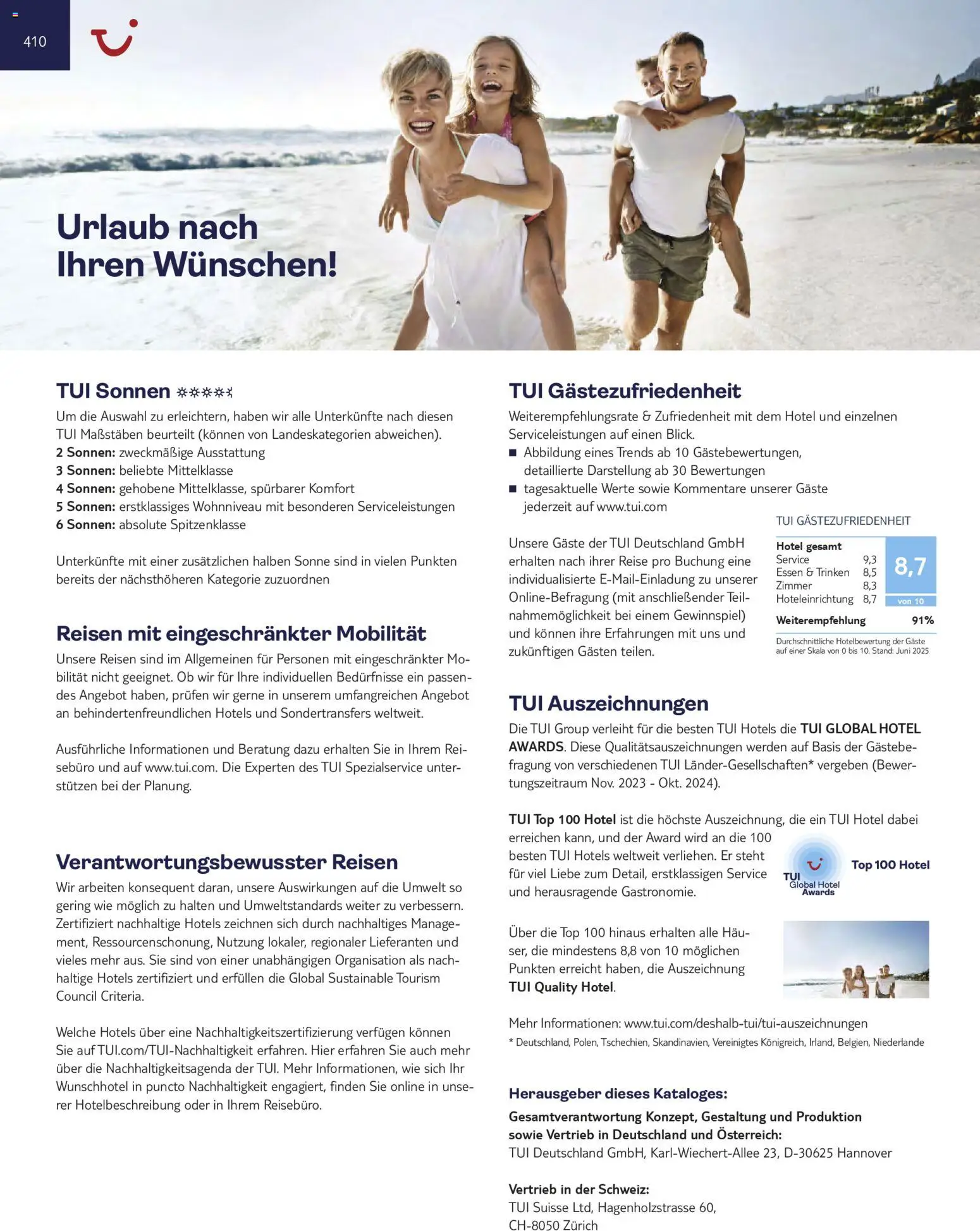 Aida  Südeuropa & Nordafrika 2026/27 – gültig ab 01.01.2026 | Seite: 410 | Produkte: Top