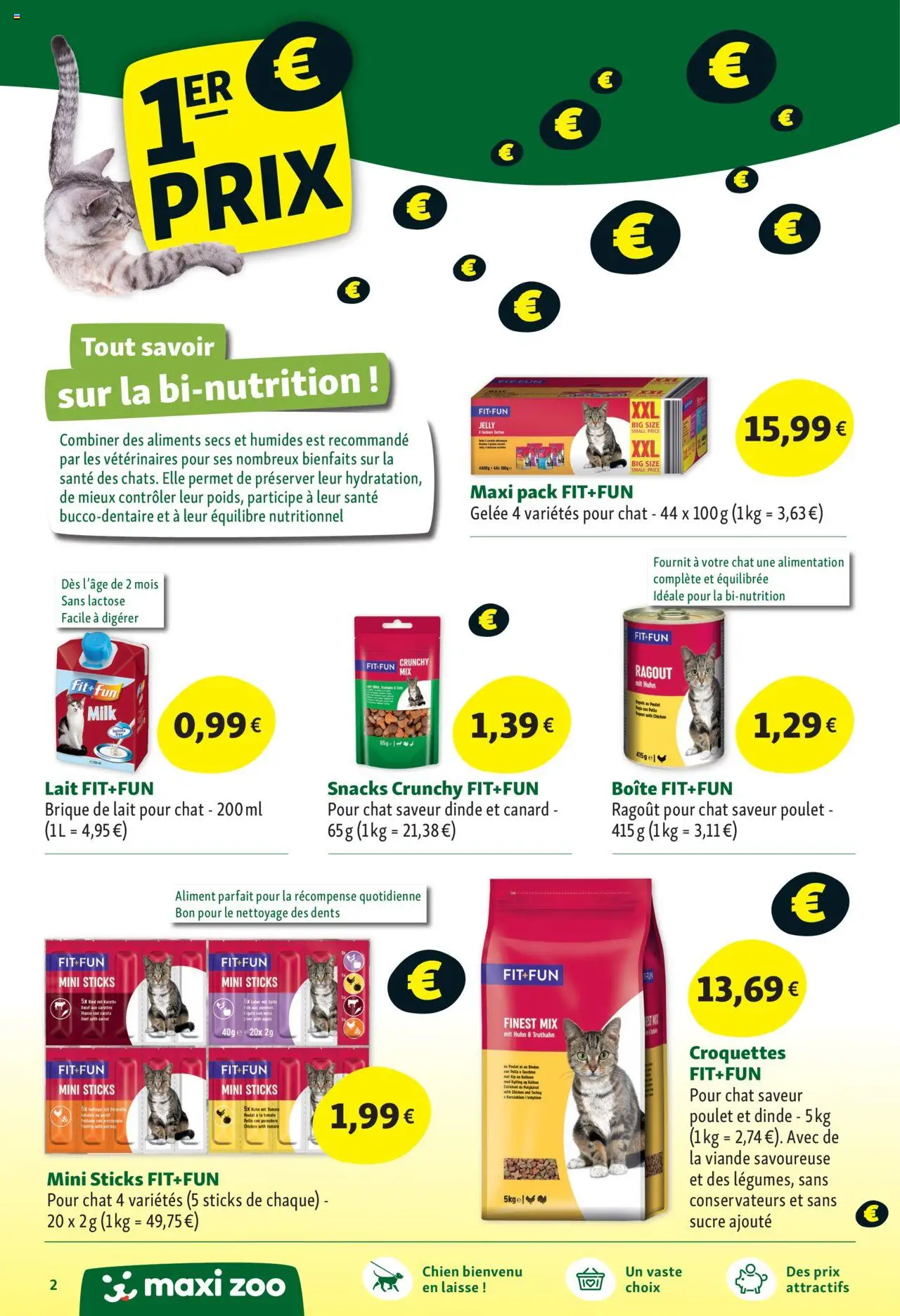 {H1} | Page: 2 | Produits: Sucre, Persil, Lait, Gelée