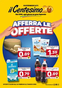 Anteprima del volantino Volantino Il Centesimo	 valido a partire dal 24.02.2026