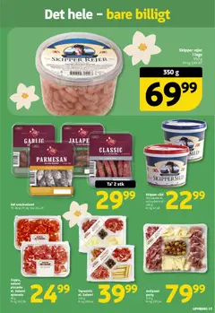 Løvbjerg - Tilbudsavis uge 11 gyldig fra 06.03.2026 | Side: 13 | Produkter: Salami, Sild, Rejer, Parmesan