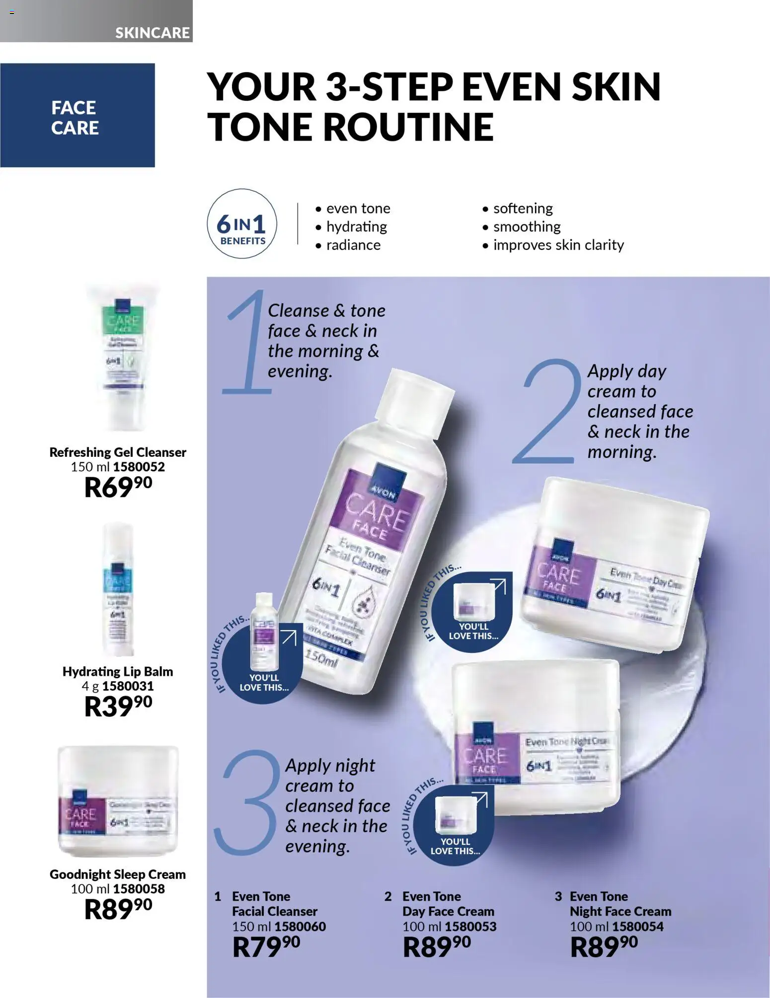 New Avon catalogue – valid from 01.12.2025 | Page: 140 | Products: Cream, Day cream, Lip balm