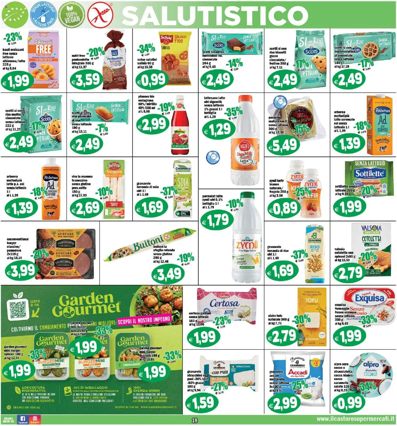 Volantino Il Castoro del 27.12.2025 | Pagina: 18 | Prodotti: Cioccolato, Latte, Zucca, Pecorino