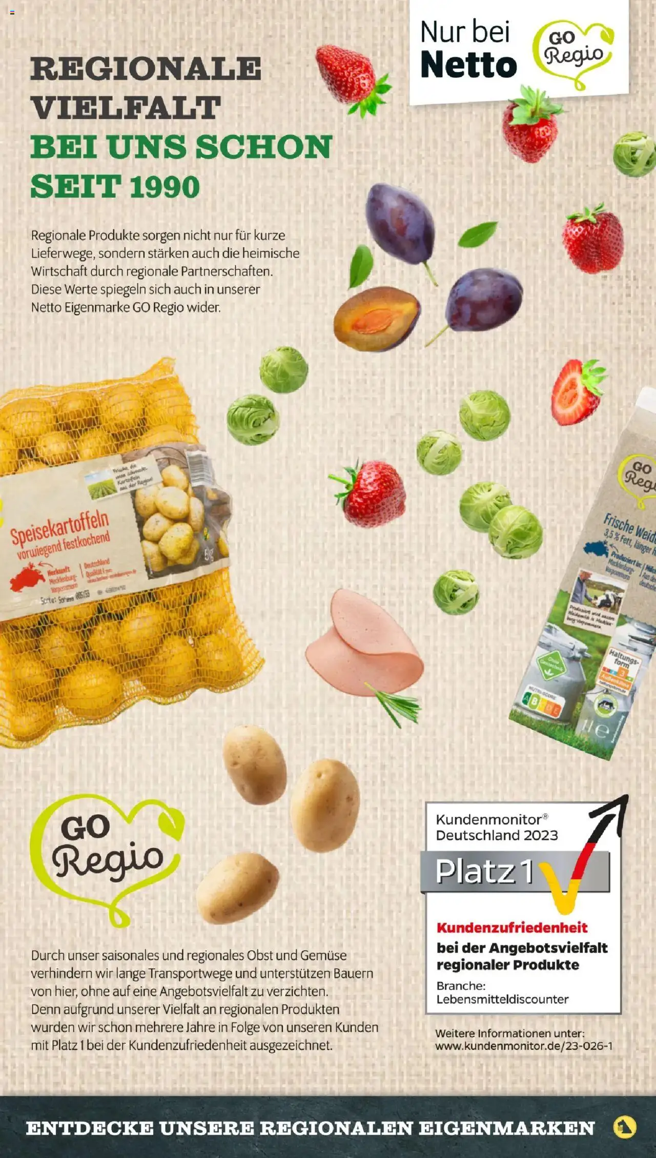 Netto Prospekt 	 - gültig ab dem 30.06.2025 | Seite: 38 | Produkte: Gemüse, Obst