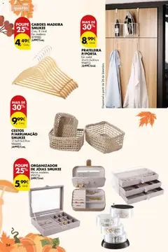 Pré-visualização PRATELEIRA P/PORTA, Em metal 31x13,5x30cm 994912 válido de 23.09.2025 | Página: 34 | Produtos: Cabides, Prateleira, Organizador