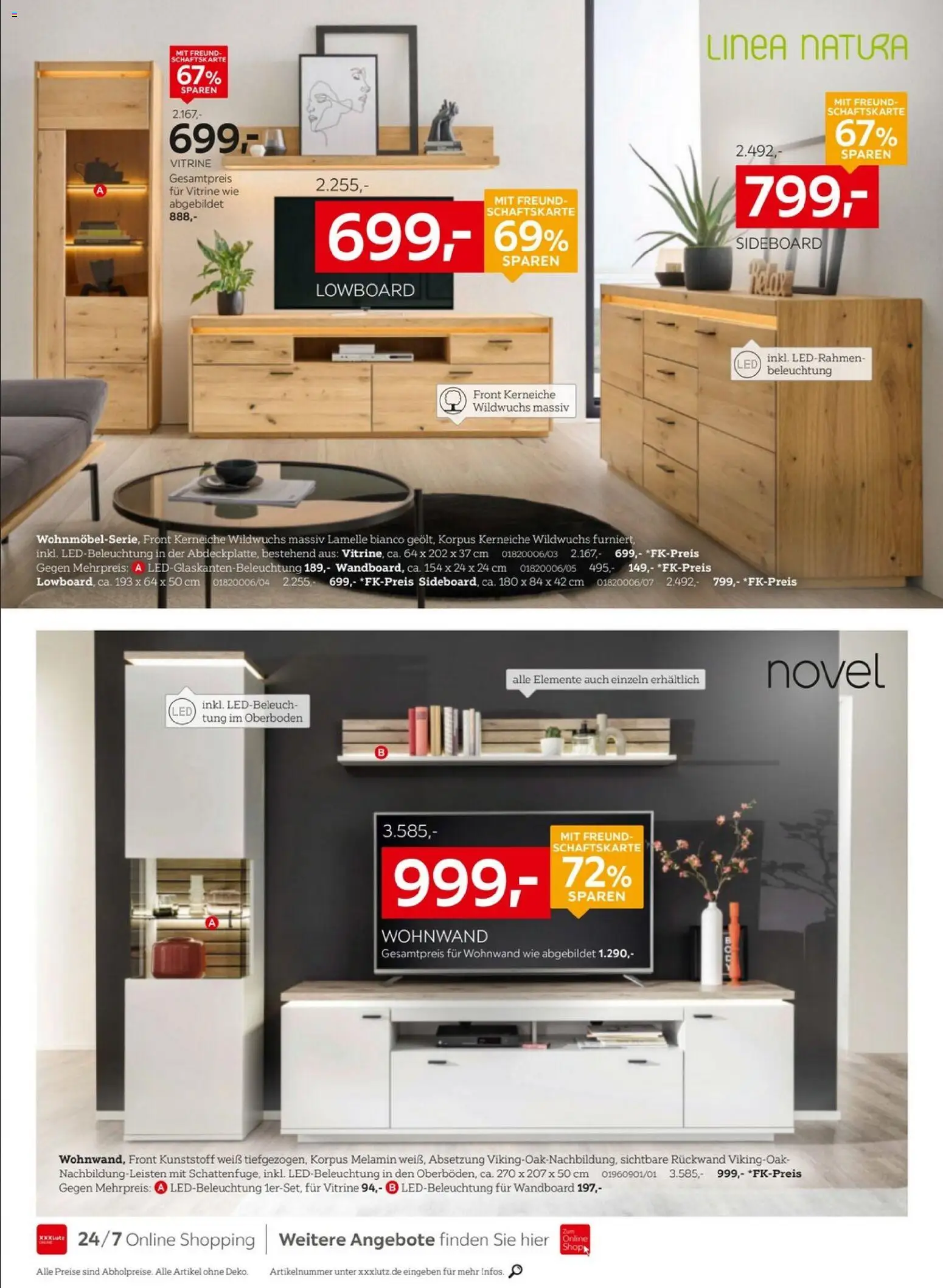XXXL Lutz Prospekt 	 – gültig ab 02.01.2026 | Seite: 32 | Produkte: Sideboard, Wohnwand, Wandboard, Vitrine