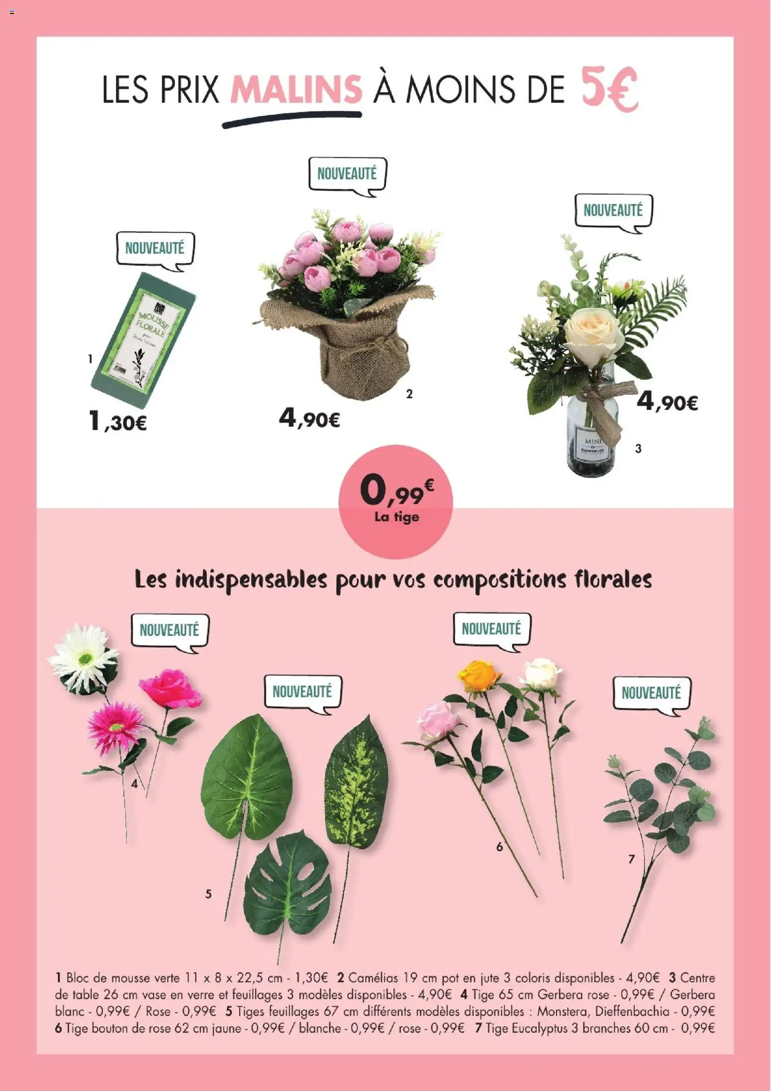 {H1} | Page: 26 | Produits: Mousse, Table, Vase