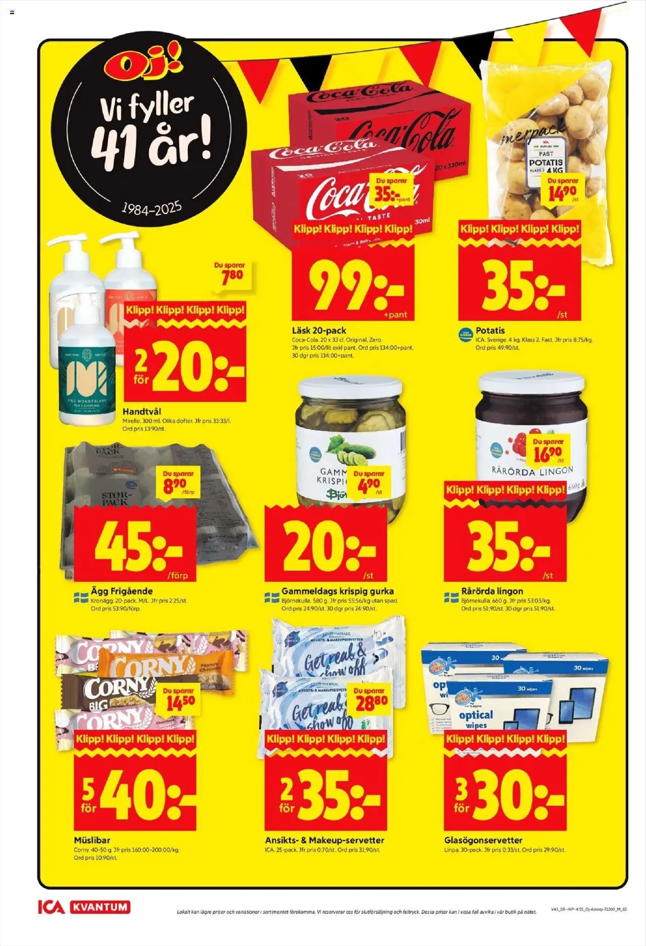 ICA Kvantum reklamblad aktuell från 20.10.2025 | Sida: 6