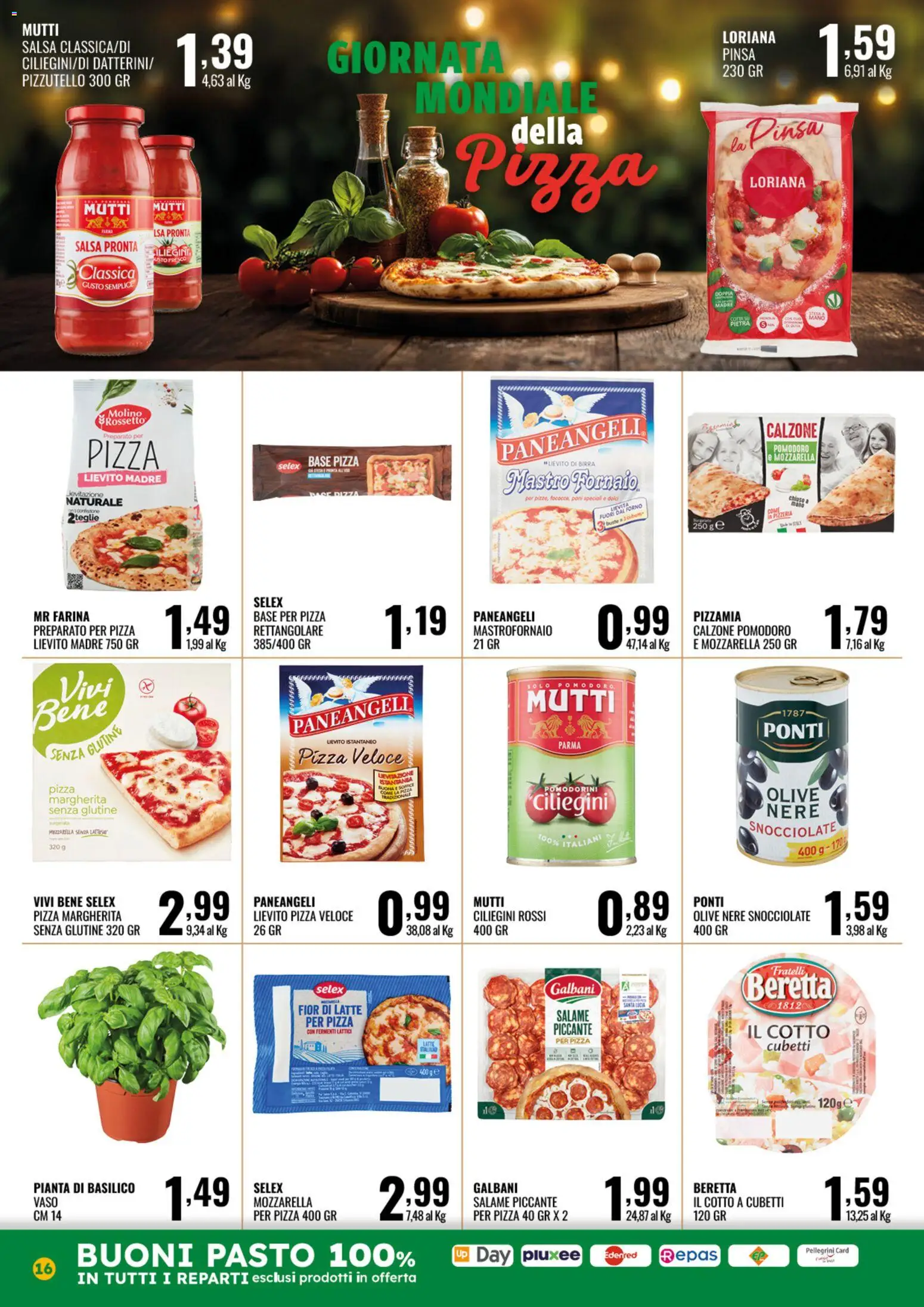 Volantino GECOP del 08.01.2026 | Pagina: 16 | Prodotti: Pomodorini, Birra, Salsa, Mutti salsa