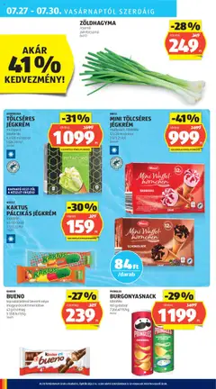 Aldi akciós ujság - amely érvényes a következő dátumtól: 24.07.2025 | Oldal: 30