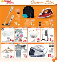 Anteprima del volantino ROBOT ASPIRAPOLVERE CONGA 999 CECOTEC, aspirapolvere con navigazione giroscopica map x-treme 5in1, motore da 2000 pa, 2 spazzole laterali, 2 mop per lavaggio, senza sacchetto, autonomia 120 minuti valido a partire dal 09.10.2025 | Pagina: 27