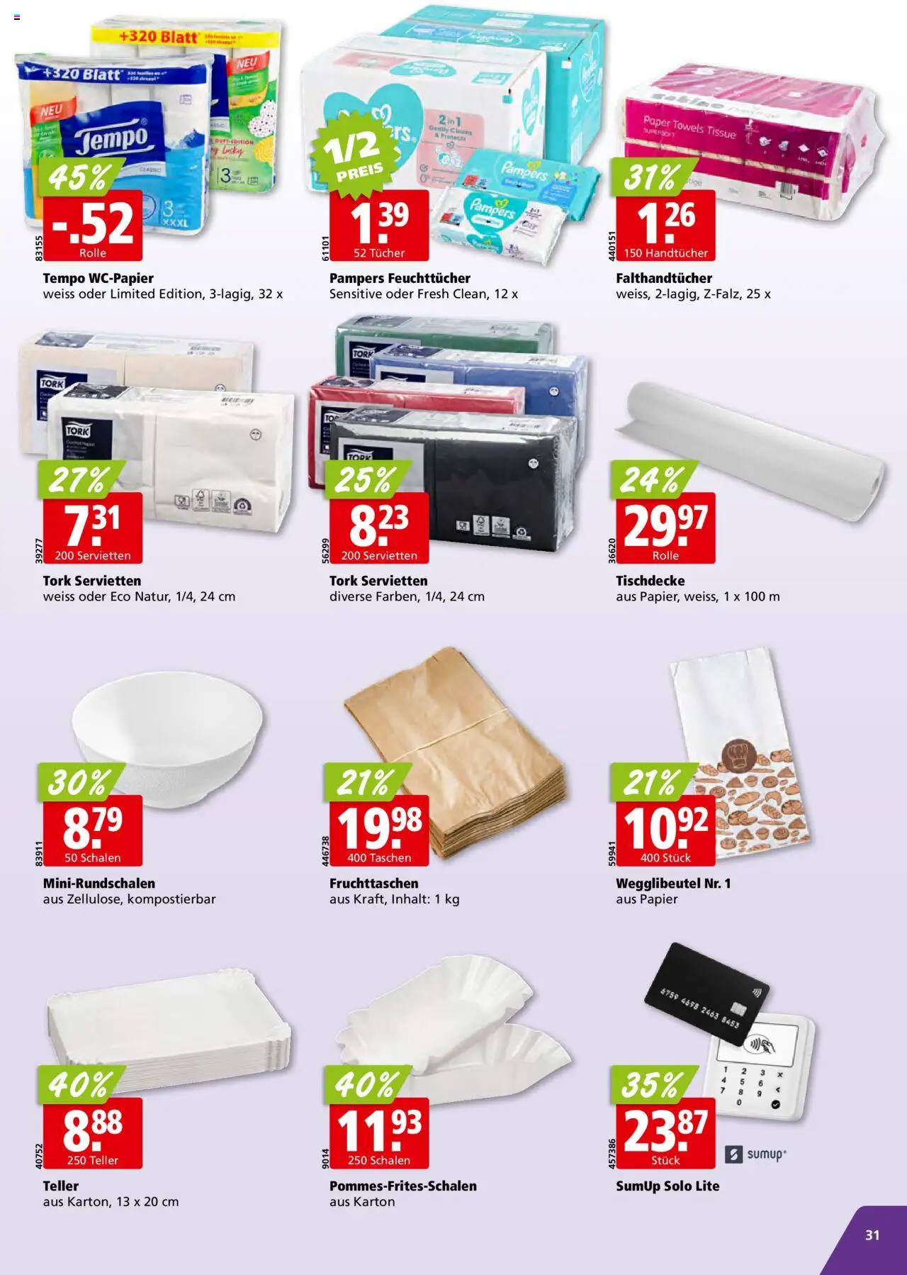 Aligro Aktionen - Chavannes, Matran, Genf, Sitten ab 02.06.2025 | Seite: 31 | Produkte: Pampers