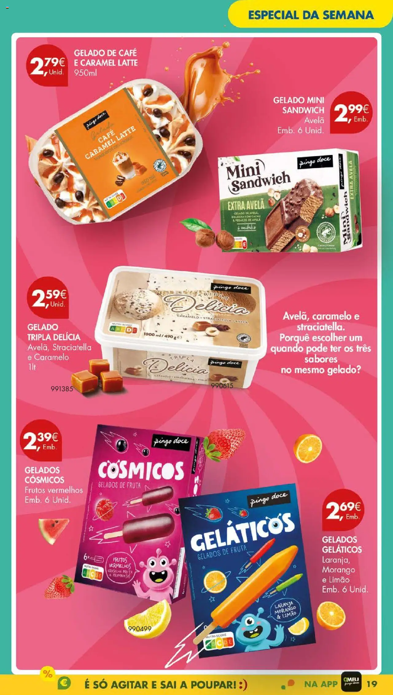 Pingo Doce folheto │ válido de 01.07.2025 | Página: 23 | Produtos: Aveia, Framboesas, Gelado, Café