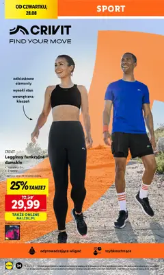 Legginsy funkcyjne damskie, rozmiary: S-L, 2 wzory od 25.08.2025 | Strona: 34 | Produkty: Legginsy