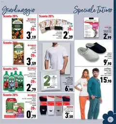 Anteprima del volantino Conad volantino Superstore Campania valido a partire dal 11.03.2026 | Pagina: 29 | Prodotti: Concime, Intimo, Spinaci, Collant
