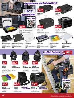 Bauhaus Aktionen ab 26.01.2026 gültig | Seite: 26 | Produkte: Box, Gürtel, Video