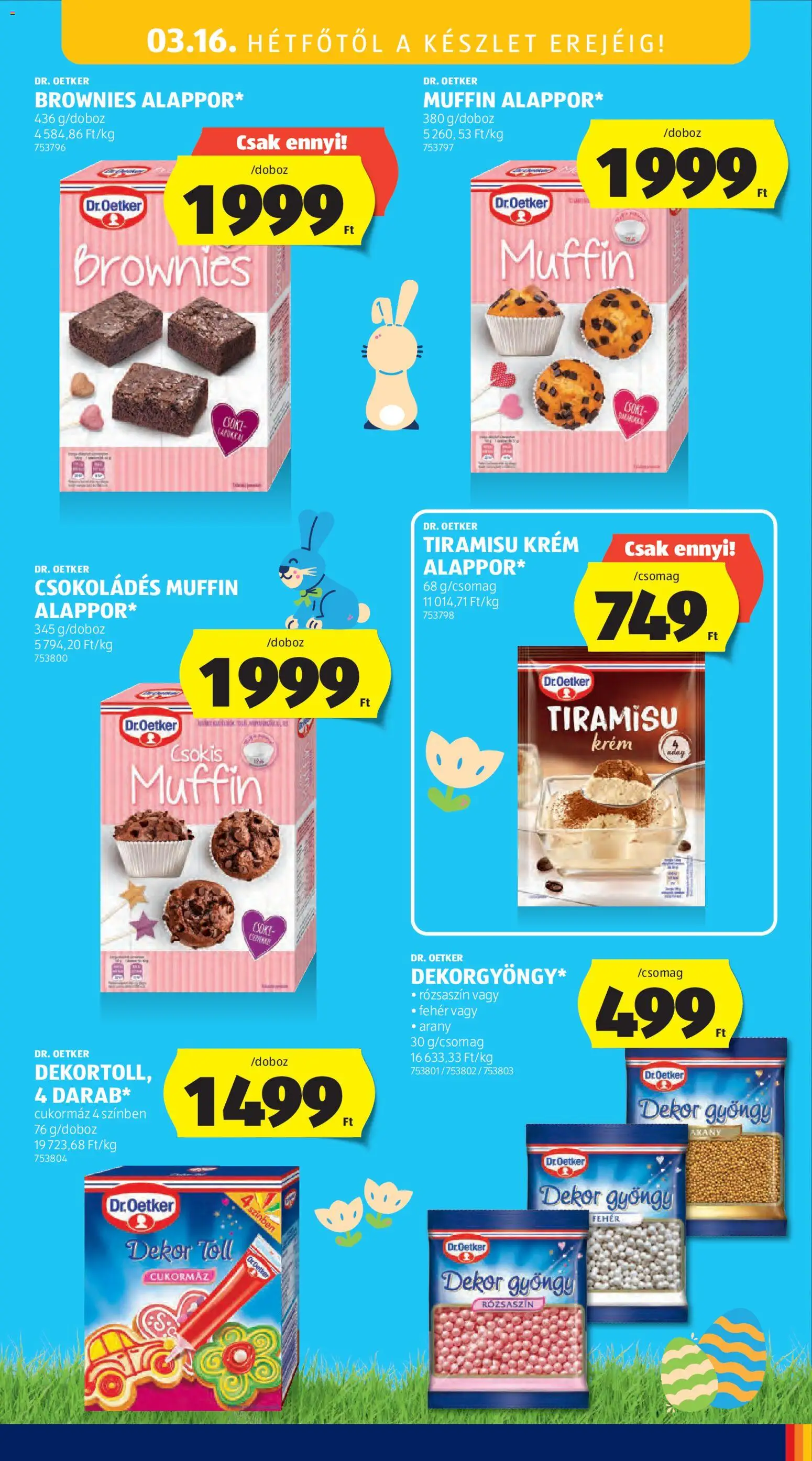 Aldi akciós ujság - amely érvényes a következő dátumtól: 12.03.2026 | Oldal: 67 | Termékek: Tiramisu, Muffin