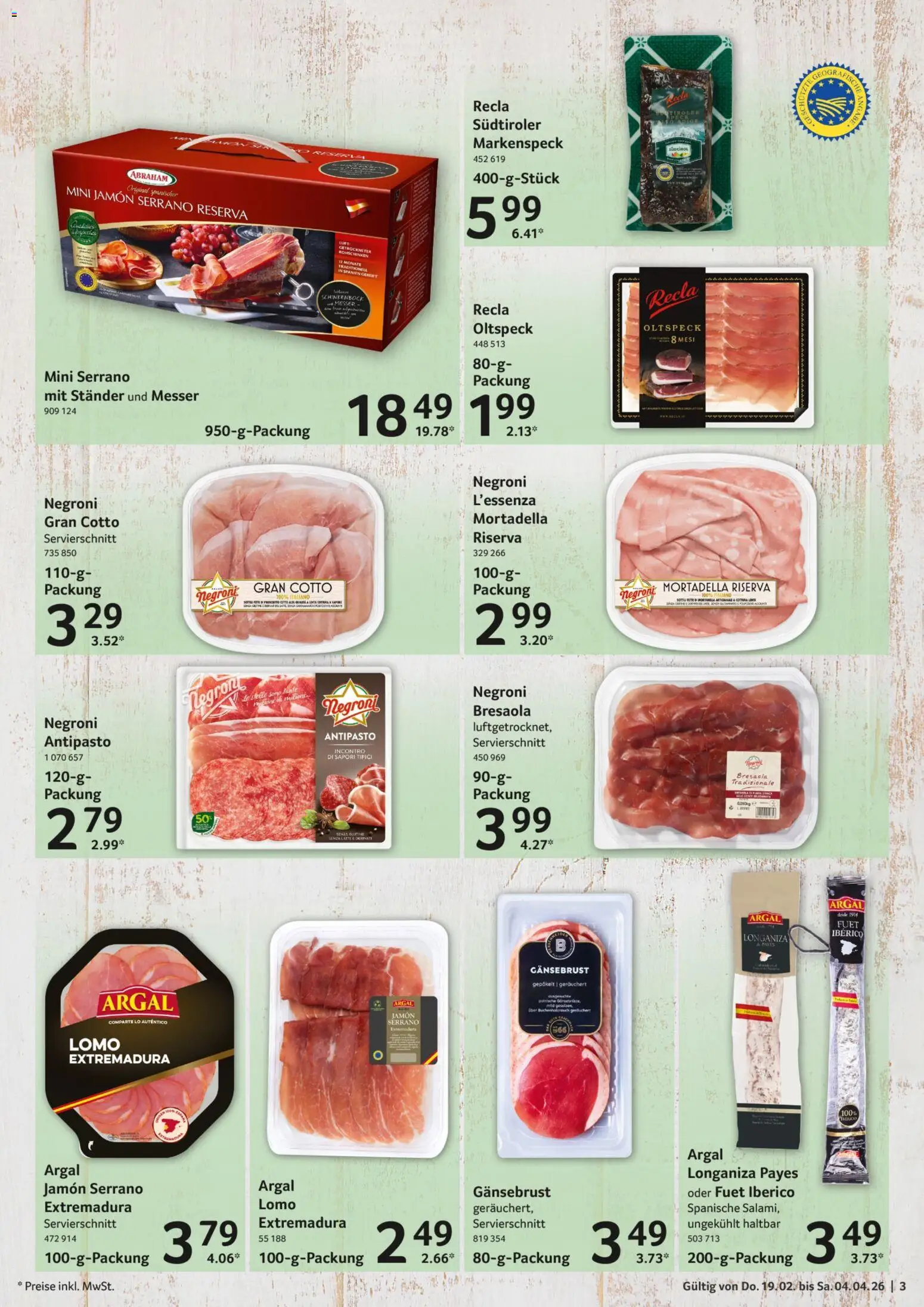 Selgros Feinkost Ostern – gültig ab 19.02.2026 | Seite: 3