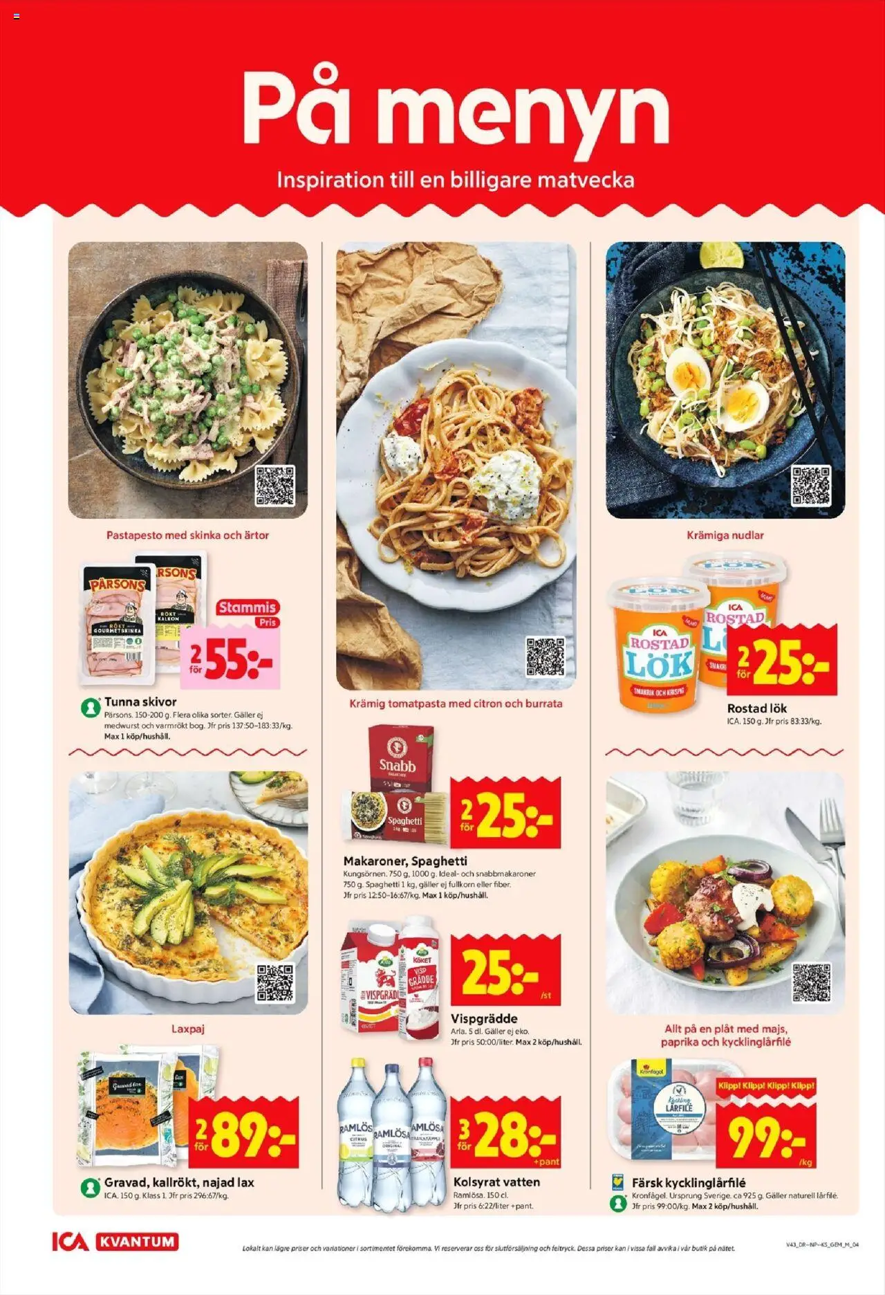 ICA Kvantum reklamblad aktuell från 20.10.2025 | Sida: 4