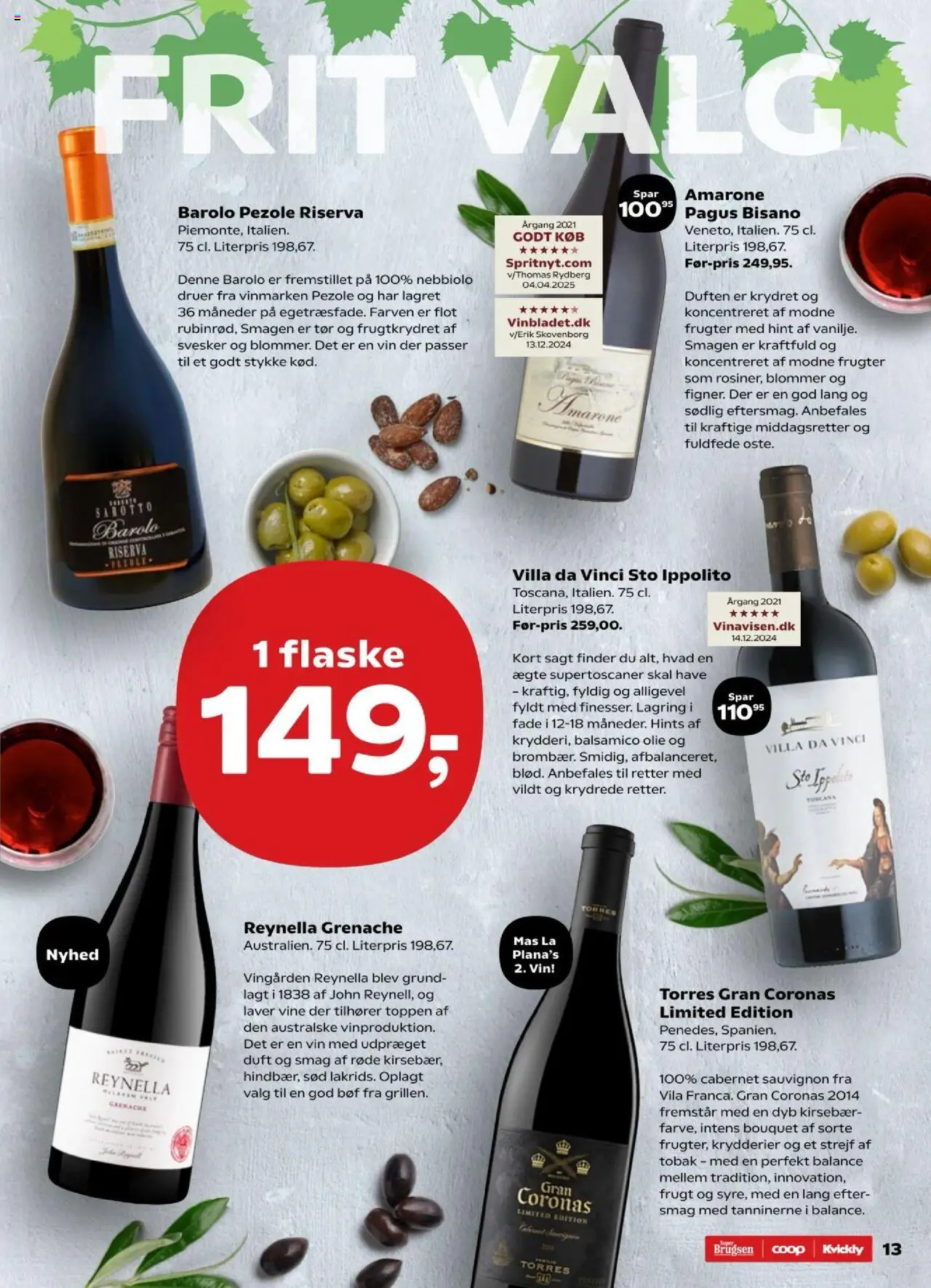 Kvickly Tilbudsavis gyldig fra 29.08.2025 | Side: 15 | Produkter: Vin, Svesker, Søm, Balsamico