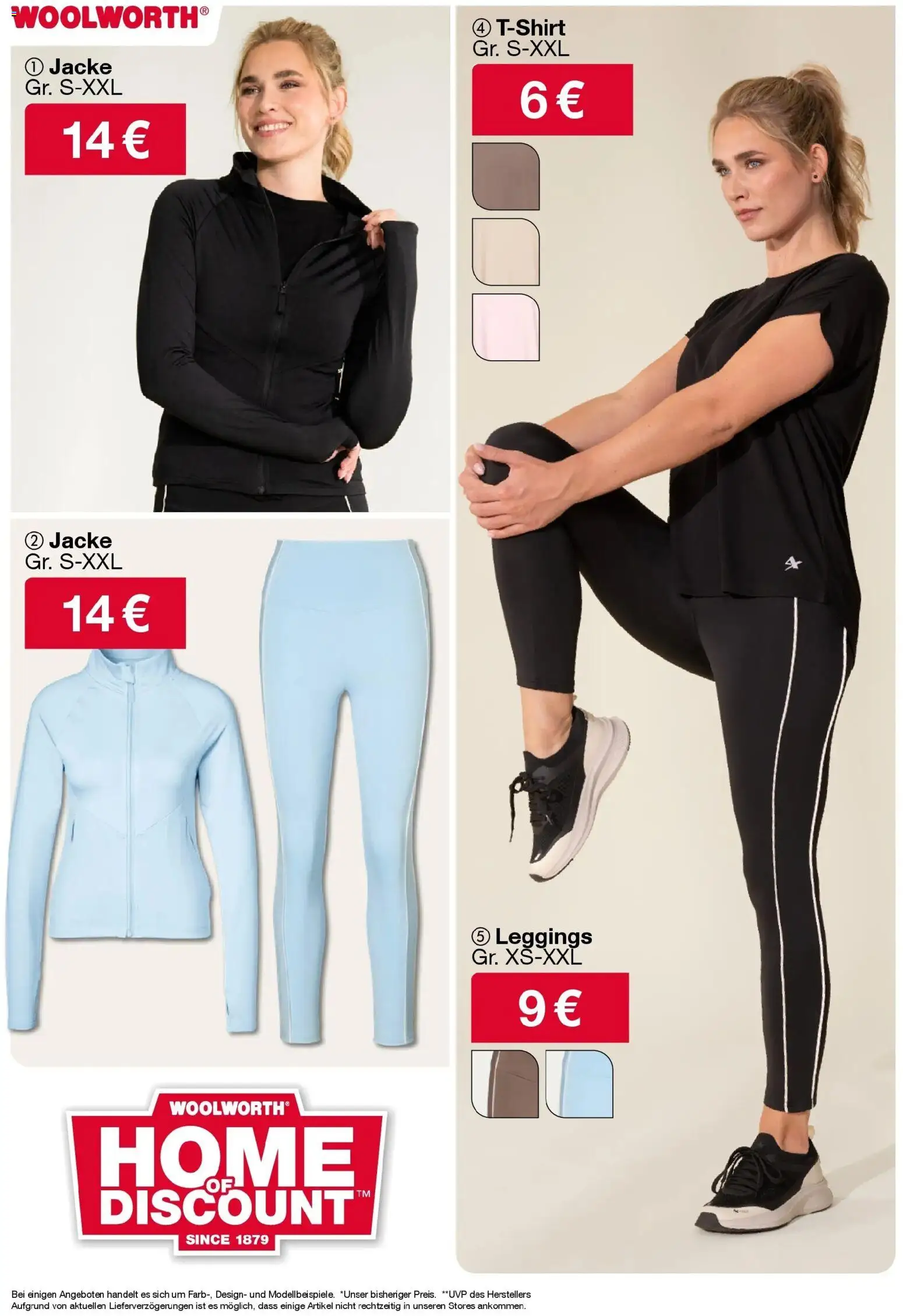 Woolworth Flugblatt - Eisenstadt, Mürzzuschlag, Kapfenberg gültig ab 30.01.2026 | Seite: 9 | Produkte: Jacke, Leggings