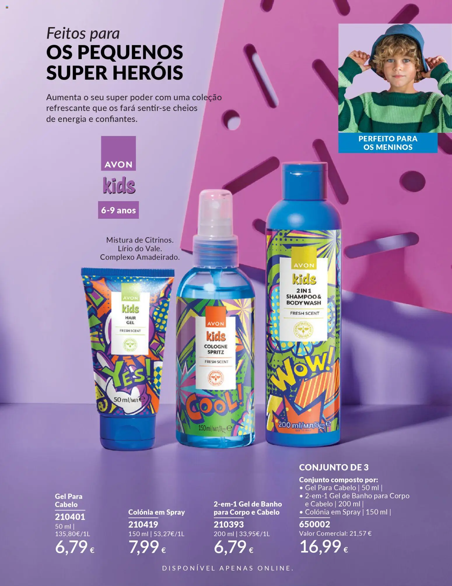 Catálogo Avon Campanha 3 │ válido de 01.03.2026 | Página: 181 | Produtos: Shampoo, Gel de banho, Banho, Gel para cabelo