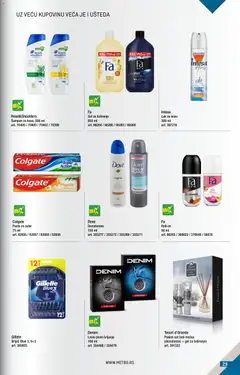 Metro katalog BMPL - pregled Metro kataloga - važi od 01.04.2026 | Strana: 29 | Proizvode: Colgate, Brijač, Gel za tuširanje, Pasta za zube