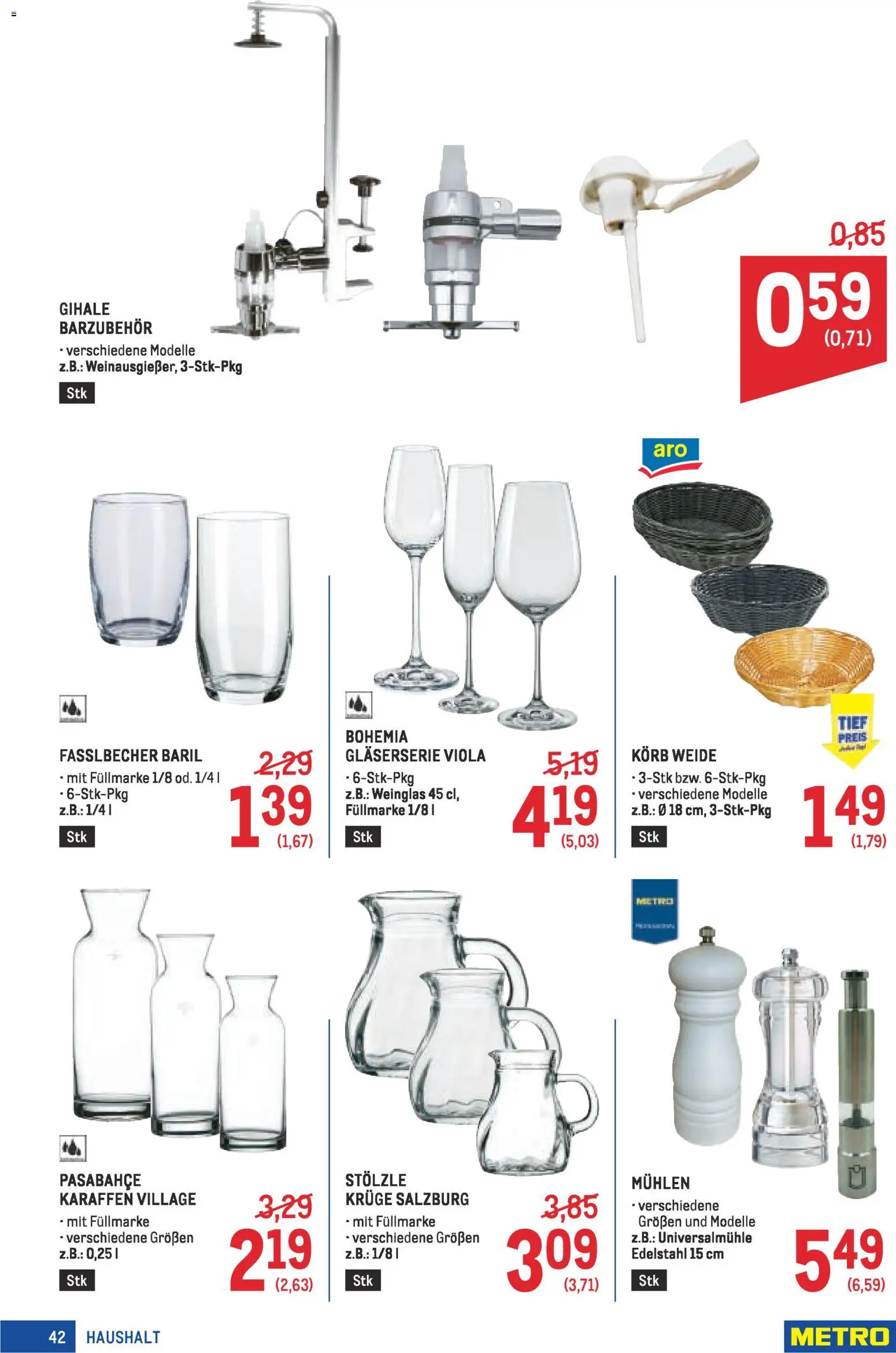 Metro Profi gültig ab 05.02.2026 | Seite: 42 | Produkte: Korb