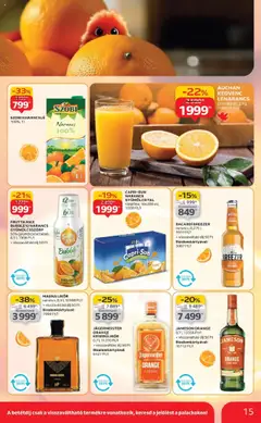 Auchan akciós ujság - amely érvényes a következő dátumtól: 18.09.2025 | Oldal: 15