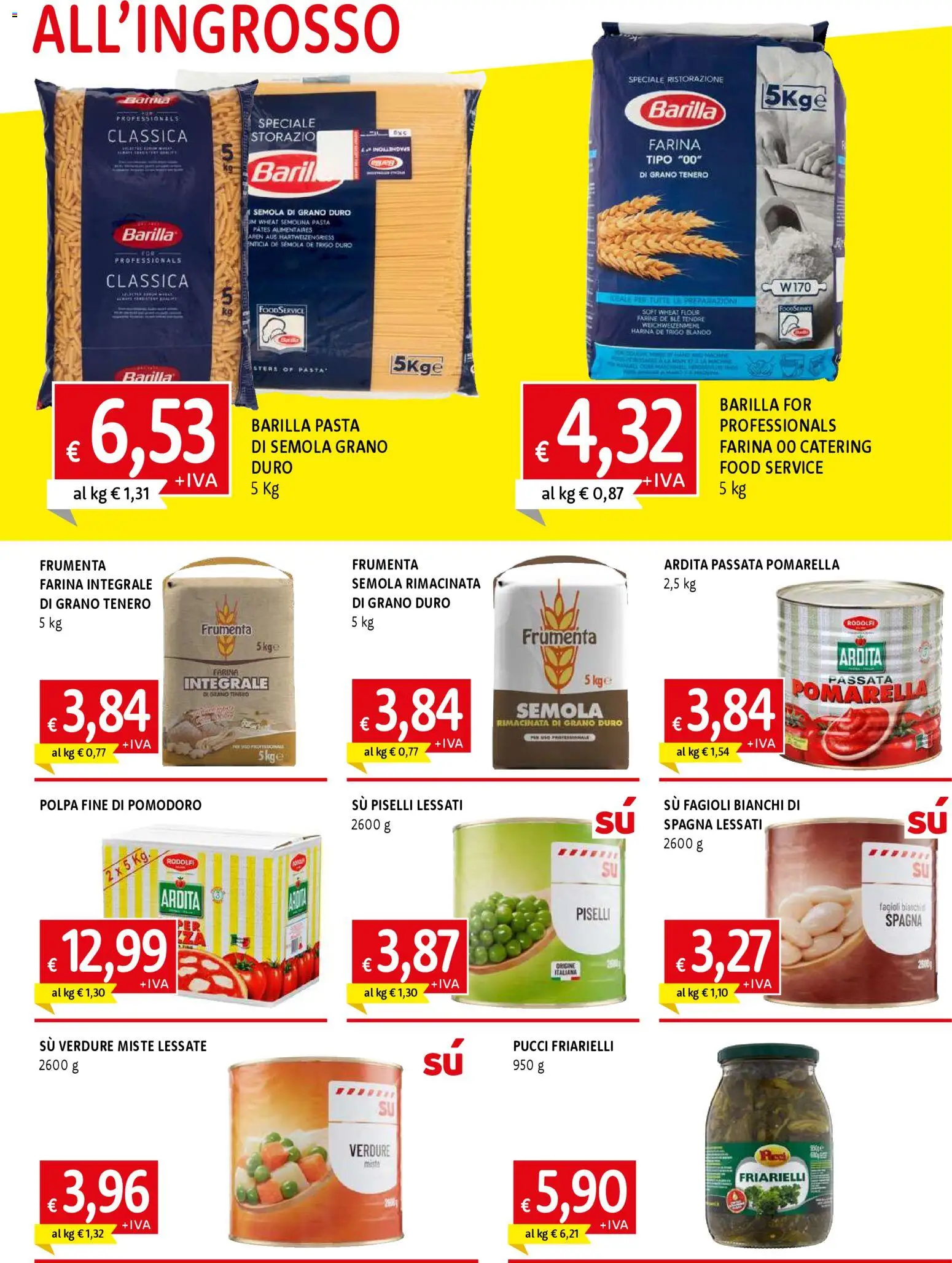 Volantino Galassia del 24.11.2025 | Pagina: 3 | Prodotti: Verdure, Pomodoro, Piselli, Friarielli