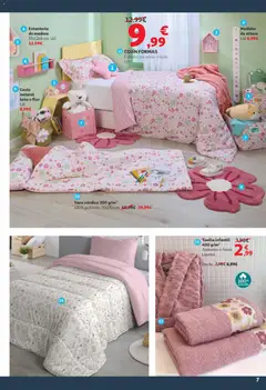 Vista previa Alcampo -  Canarias válido desde el 09.01.2026 | Página: 7 | Productos: Cojín, Ducha, Cesta