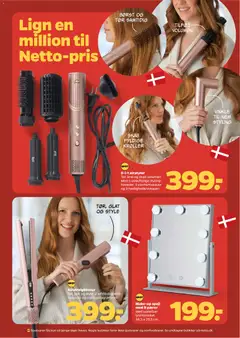 Netto - Tilbudsavis gyldig fra 27.02.2026 | Side: 34 | Produkter: Makeup, Skab, Spejl, Pærer