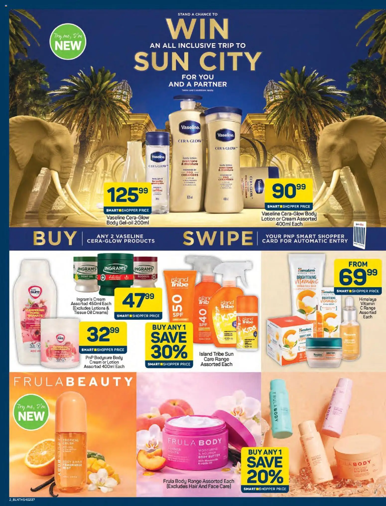 New Pick n Pay catalogue – valid from 24.04.2026 | Page: 2 | Products: Body butter, Oil, Cream, Lotion