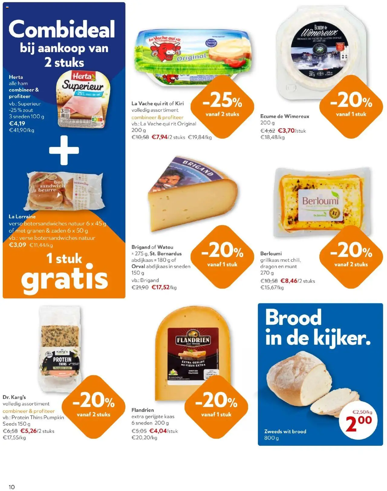 {H1} | Pagina: 10 | Producten: Ham, Granen, Munt, Brood