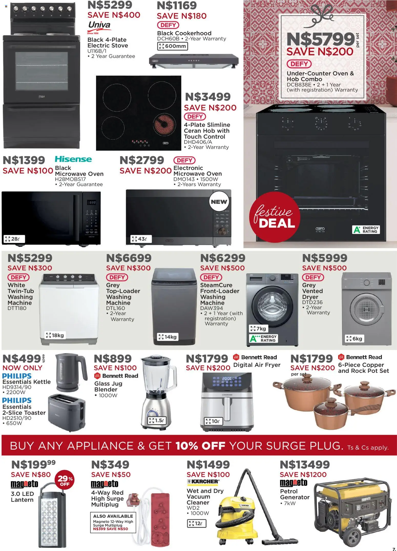 New House and Home catalogue – valid from 24.11.2025 | Page: 7 | Products: Dryer, Stove, Blender, Air fryer