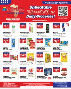 Africa Cash & Carry specials catalogue – valid from 27.03.2026