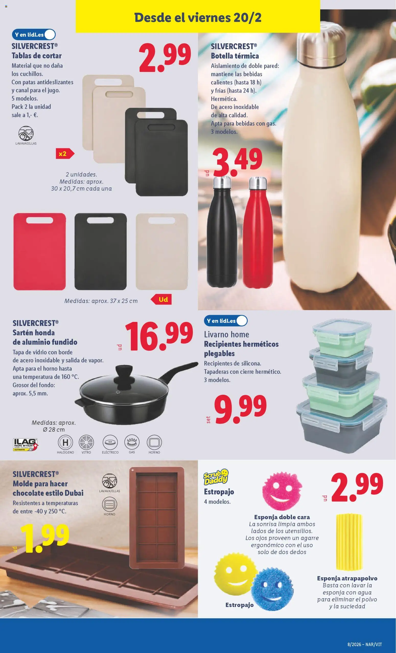 Lidl folleto de bazar │ válido desde el 16.02.2026 | Página: 19