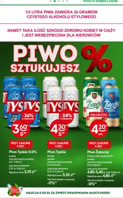 Pogląd oferty "Żabka gazetka" - ważna od 25.03.2026 | Strona: 43 | Produkty: Tyskie, Piwo