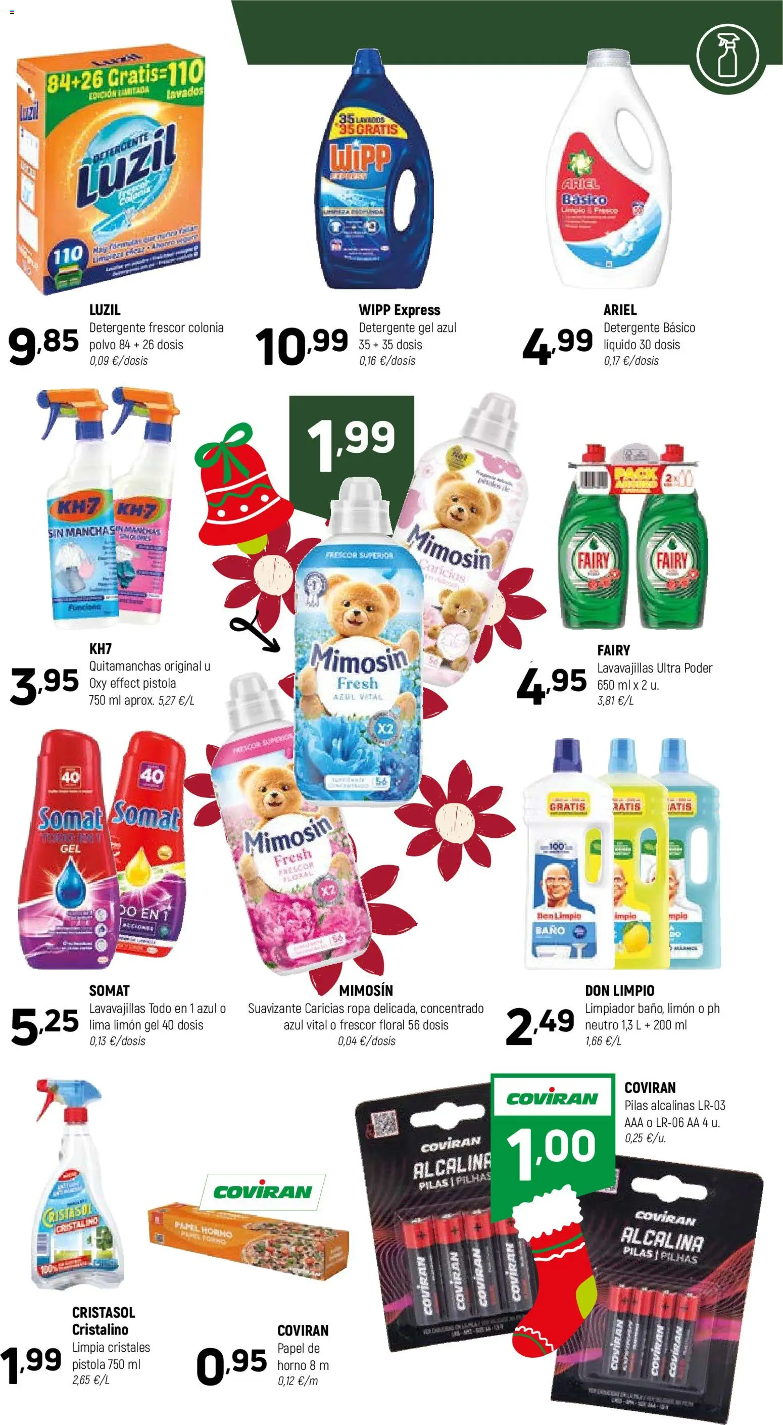 Coviran - Ceuta │ válido desde el 16.12.2025 | Página: 23 | Productos: Lima, Detergente, Ropa, Baño