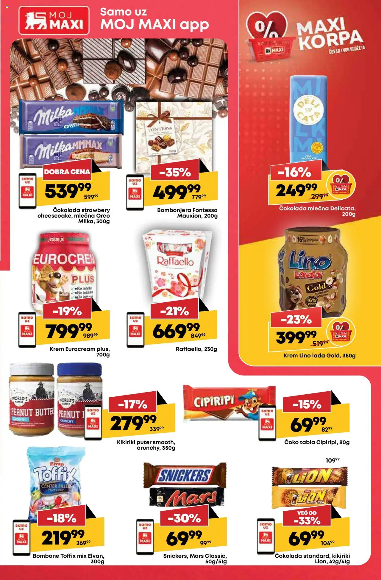 Tempo katalog - važi od 07.08.2025 | Strana: 25 | Proizvode: Milka, Eurocrem, Puter, Čokolada