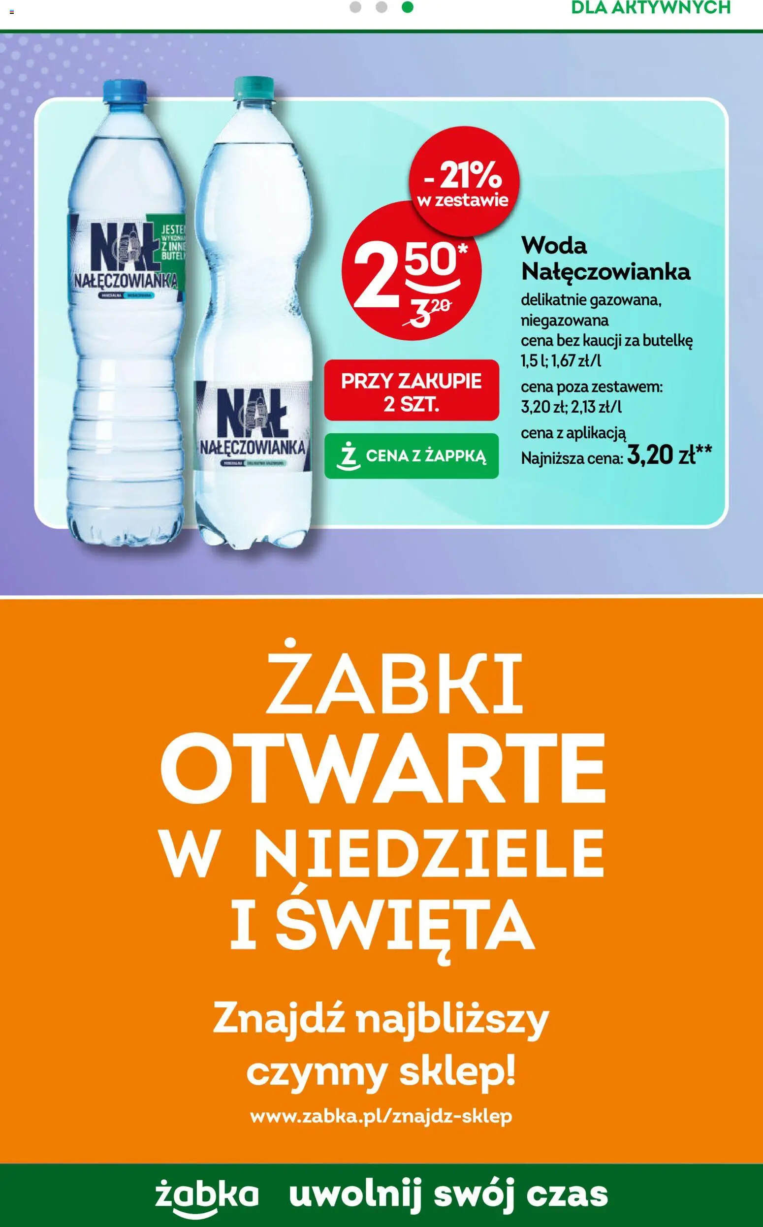 Żabka Gazetka od 17.12.2025 | Strona: 58 | Produkty: Woda
