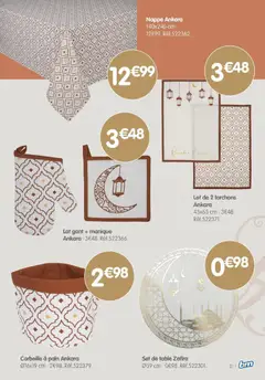 B&M - Prévisualisation de B&M catalogue valide à partir de 21.01.2026 | Page: 21 | Produits: Table, Nappe, Pain